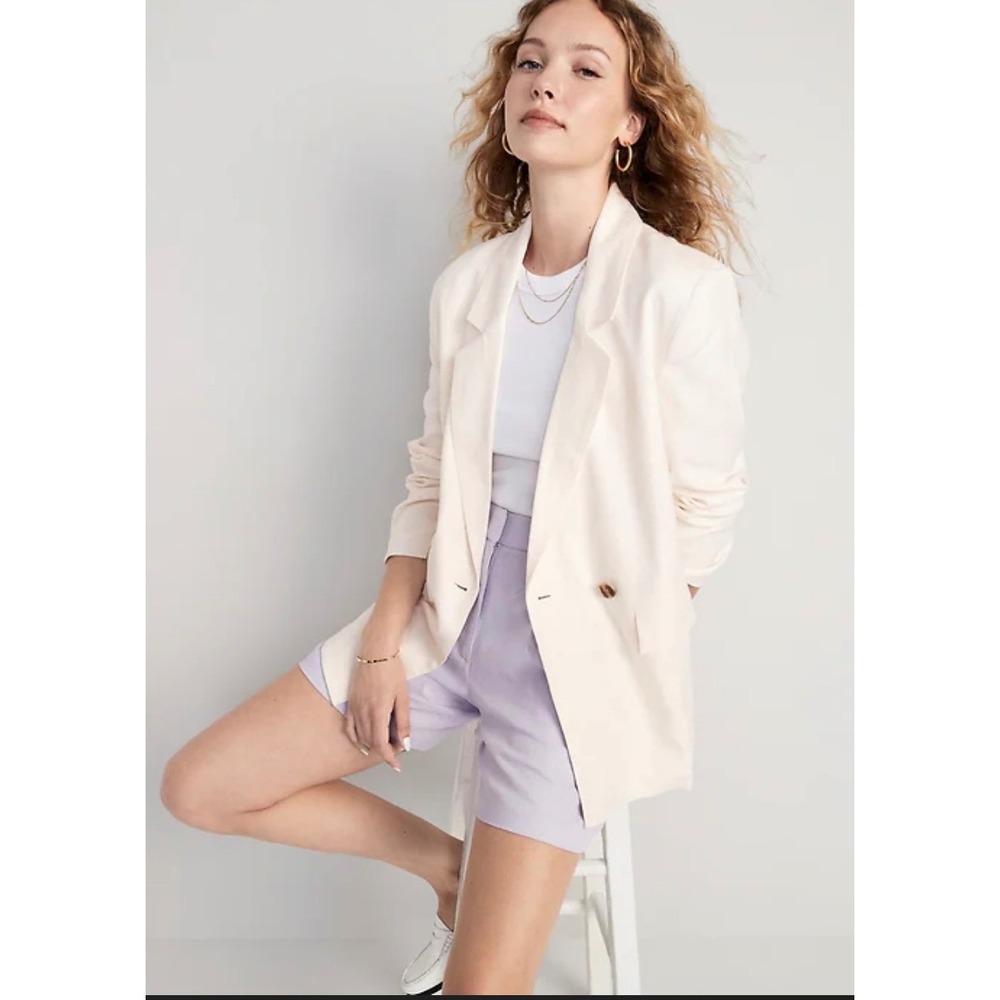 Old Navy Cream Blazer